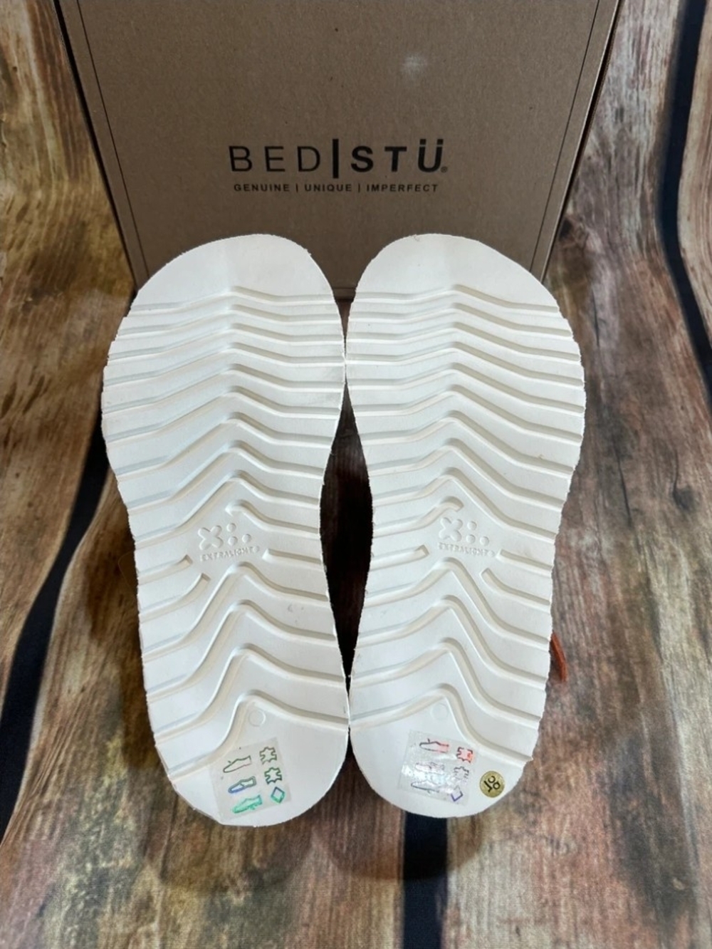 Bed STU LIbrary Melon TD Sandals. Sz 10 - Picture 6 of 7